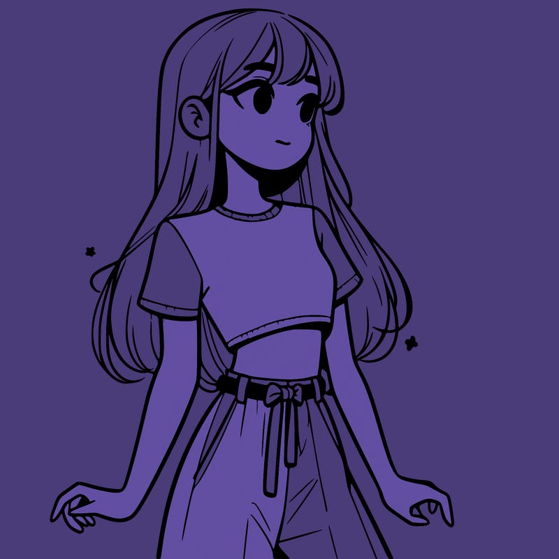 girl in a cute crop top