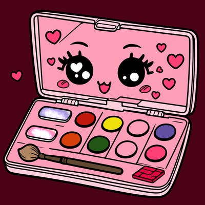 makeup pallet