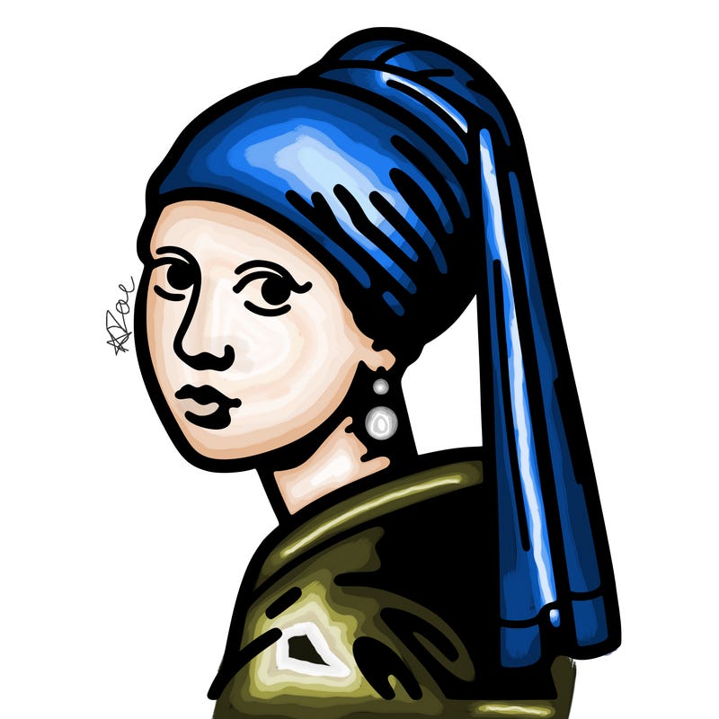 girl with the pearl earring painting