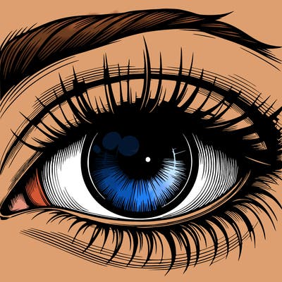 realistic eye