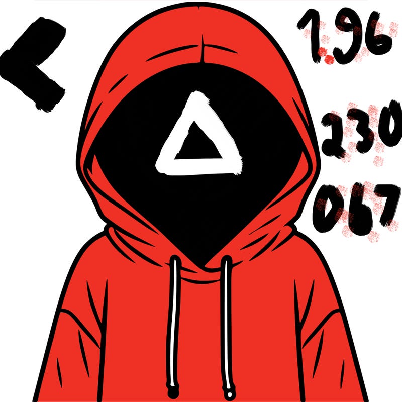 faceless girl in hoodie