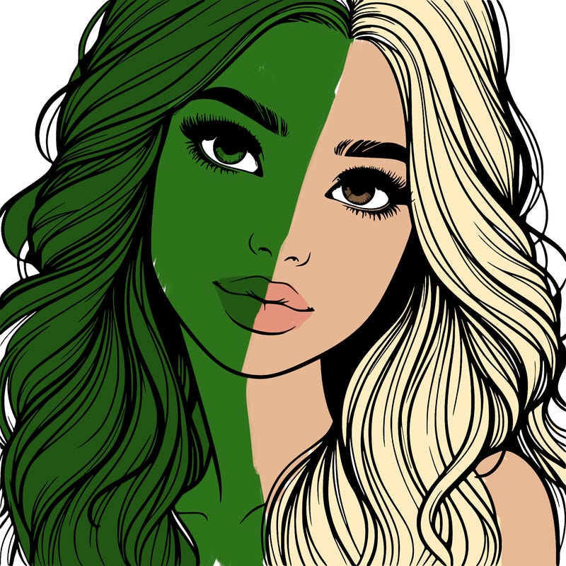 beautiful realistic girl