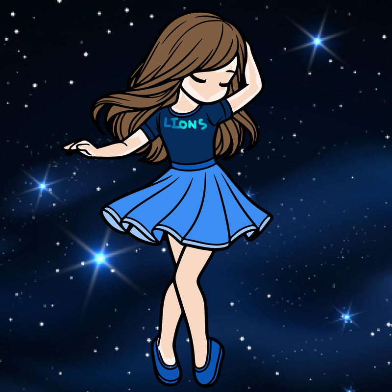 girl dancing  realistic