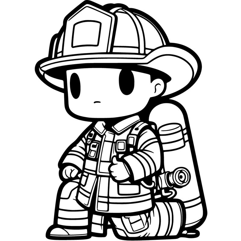 fire fighter anime