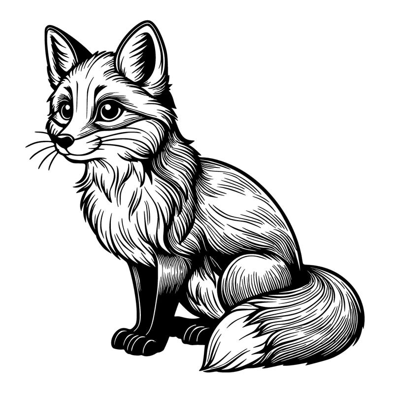 realistic fox