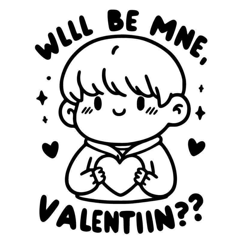 will u be mine valentine