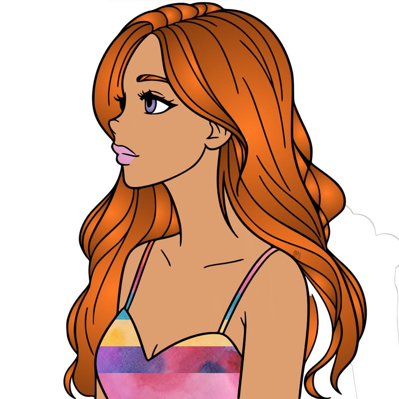 a woman