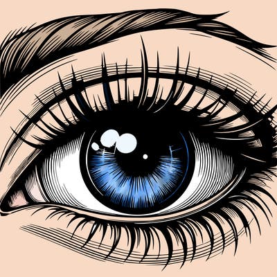 realistic eye