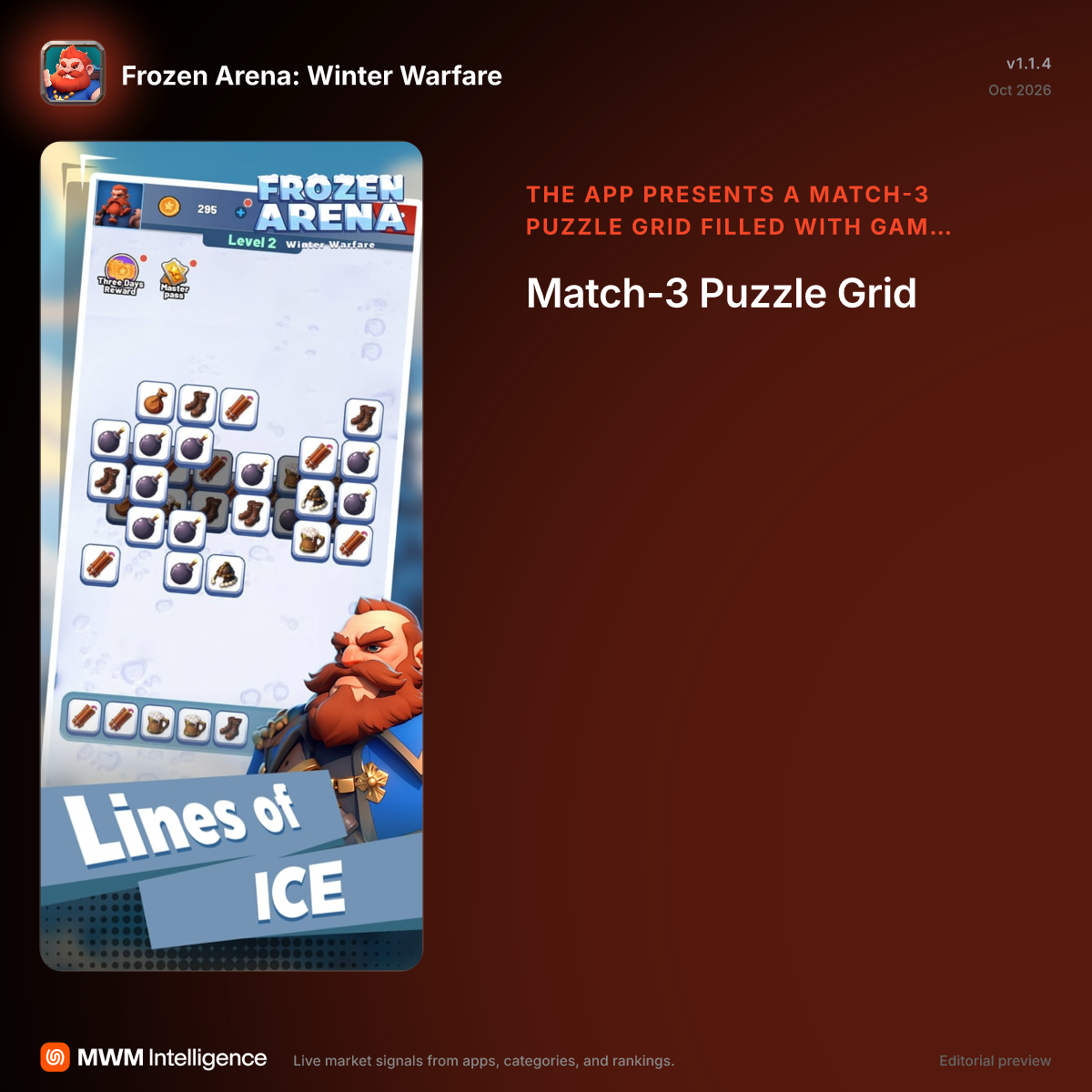 Frozen Arena: Winter Warfare - Games App | MWM