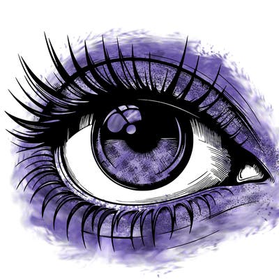realistic eye