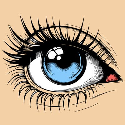 realistic eye