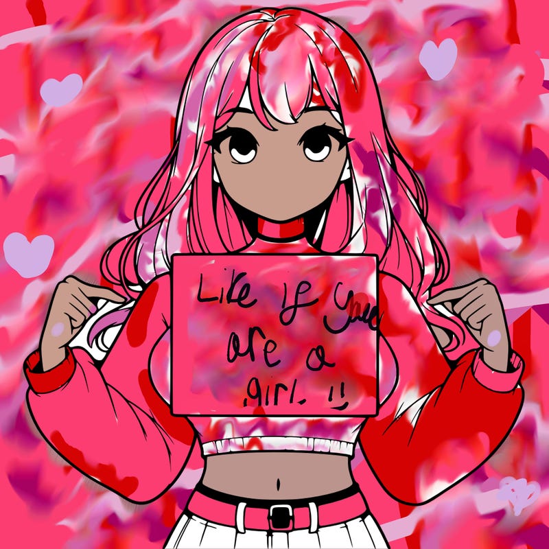 girl holding a blank sign in a long sleeve crop top