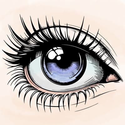 realistic eye