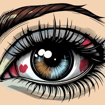 realistic eye