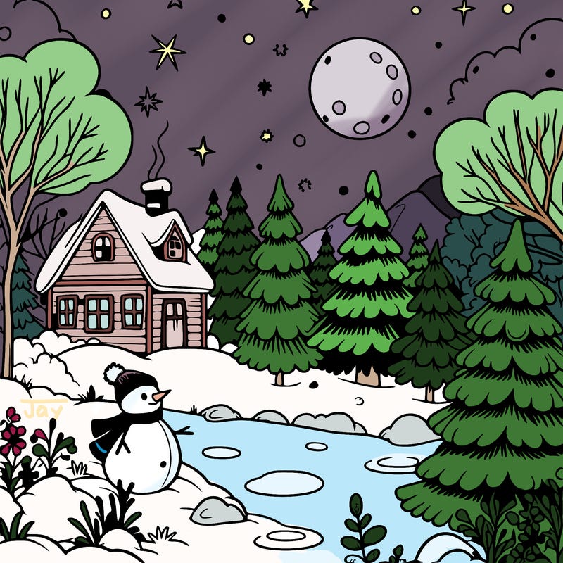 winter landscape