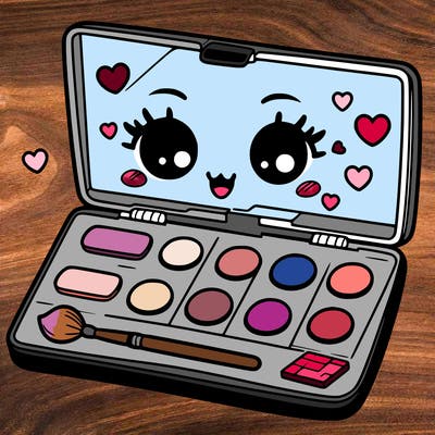 makeup pallet