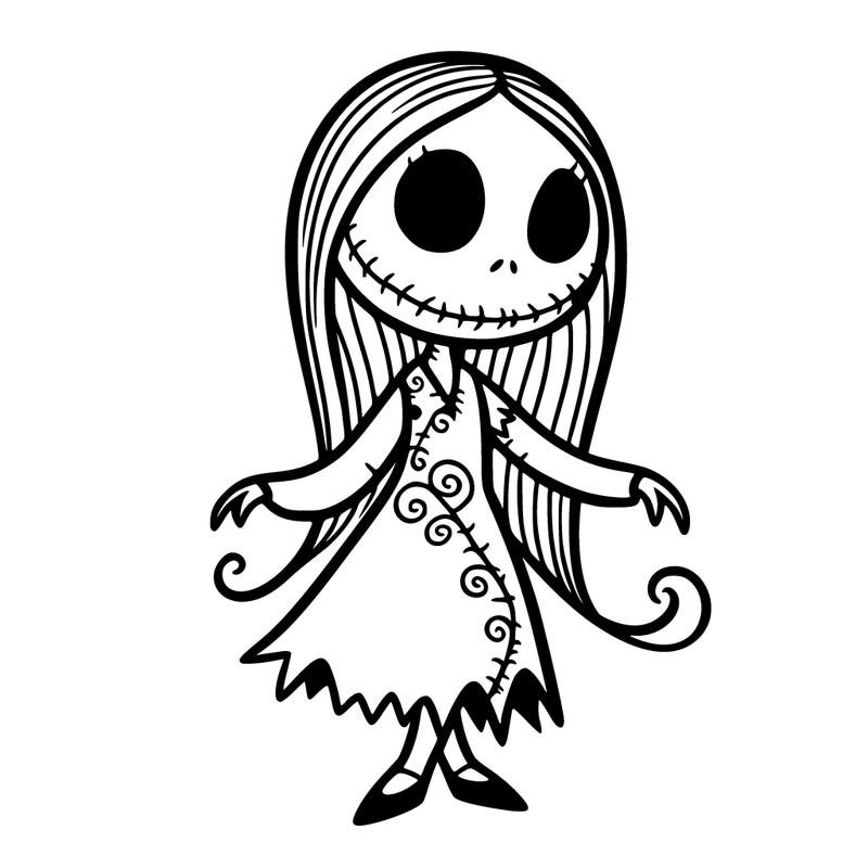 nightmare before christmas  sally