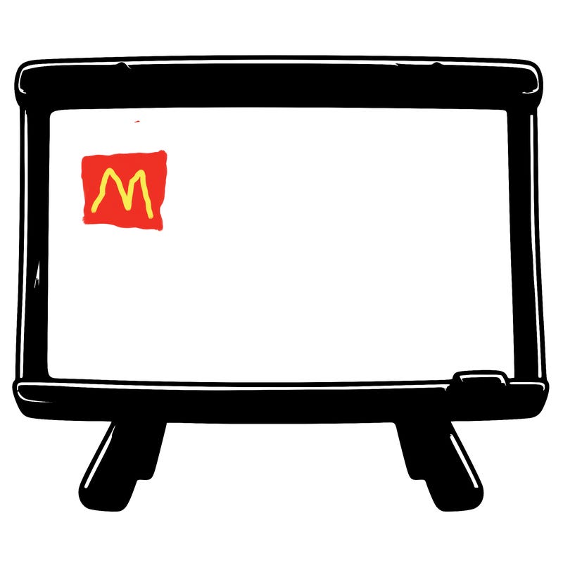 blank board