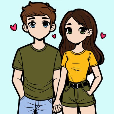 boyfriend and girlfriend