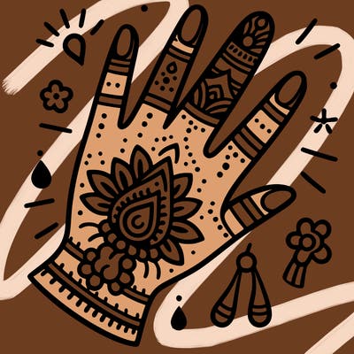 hand heena