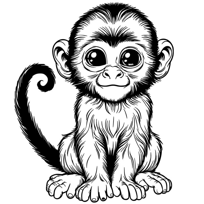 realistic monkey