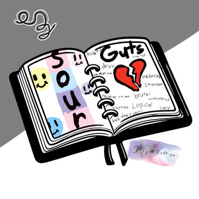 open note book blank