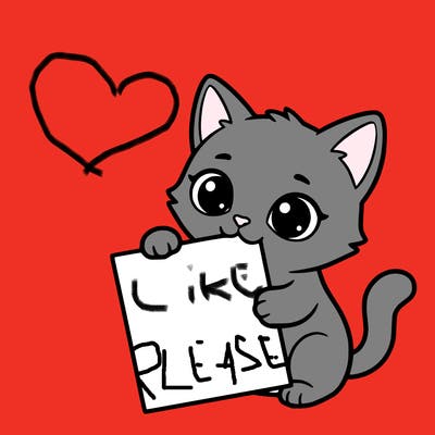 a small cat with a blank sheet of paper in its hand. the cat is sooooooo cute!