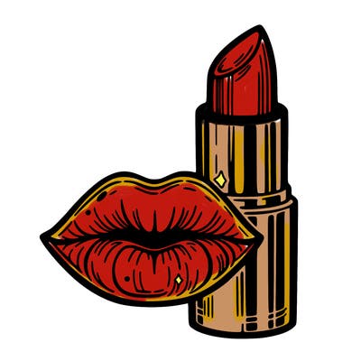 lips and lipstick