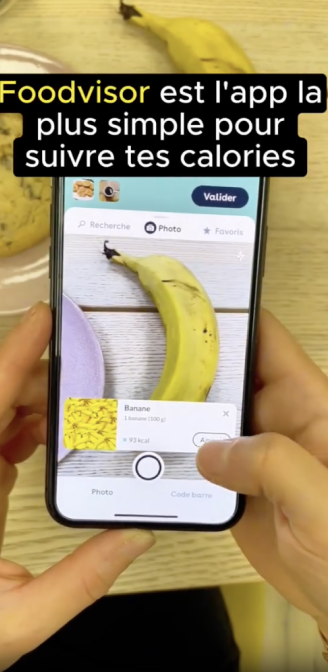 Competitor app phone screenshot