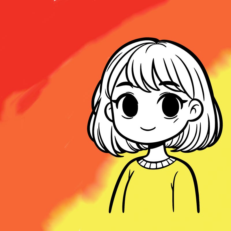 girl with short hair