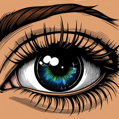 realistic eye