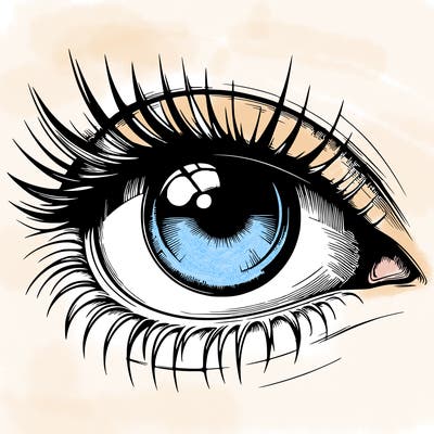 realistic eye