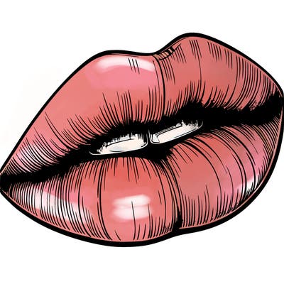 realistic lips