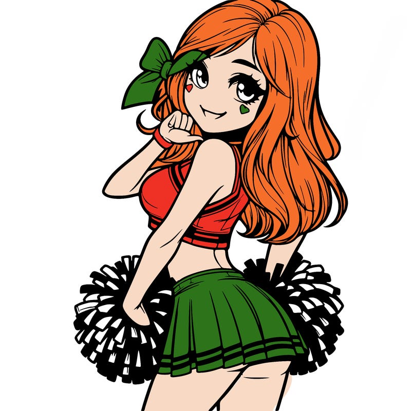 realistic cheerleader