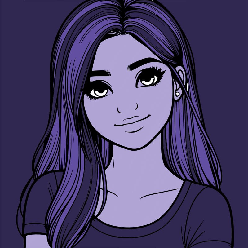 realistic pretty teenage girl