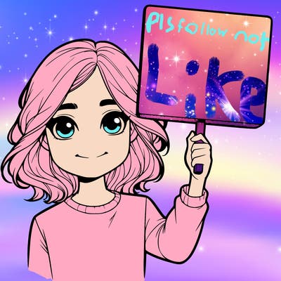 realistic girl holding up a sign