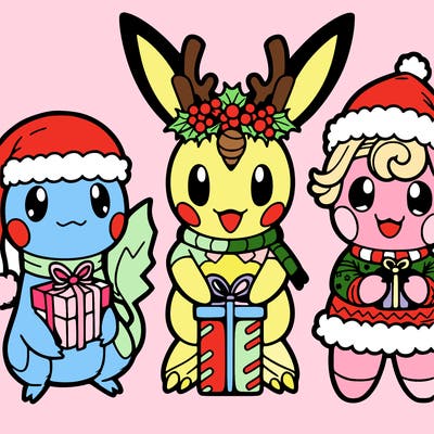 christmas pokemon