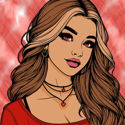 detailed realistic girl