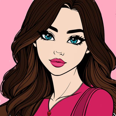 beautiful realistic girl