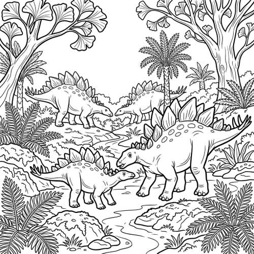 Stegosaurus Social Behavior