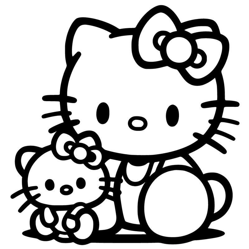 hello kitty with kromie
