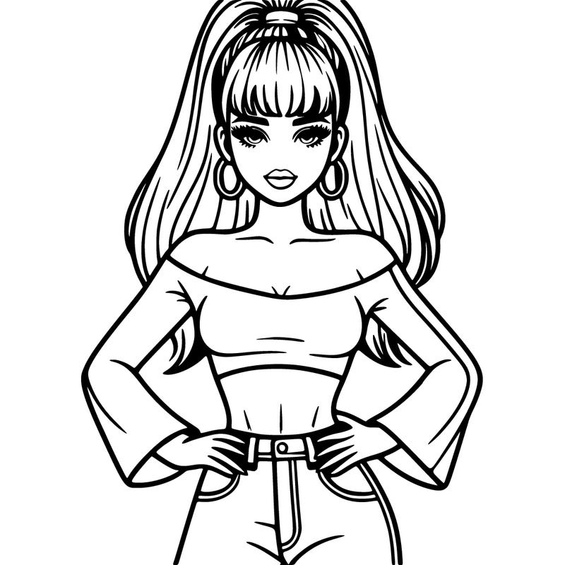 realistic ariana grande