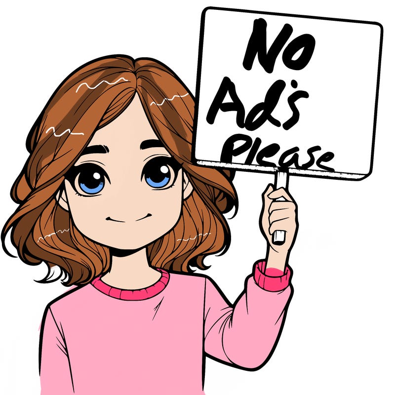 realistic girl holding up a sign