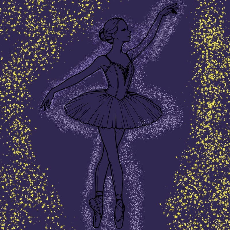 realistic ballerina