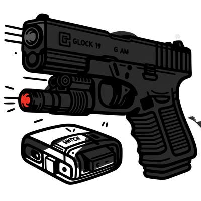 glock 19 w/ switch and beam