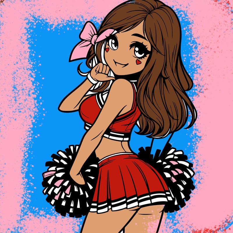 realistic cheerleader