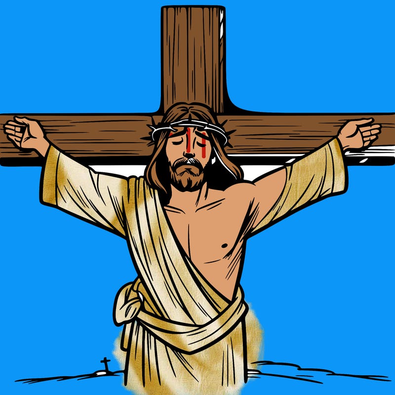 jesus on the cross