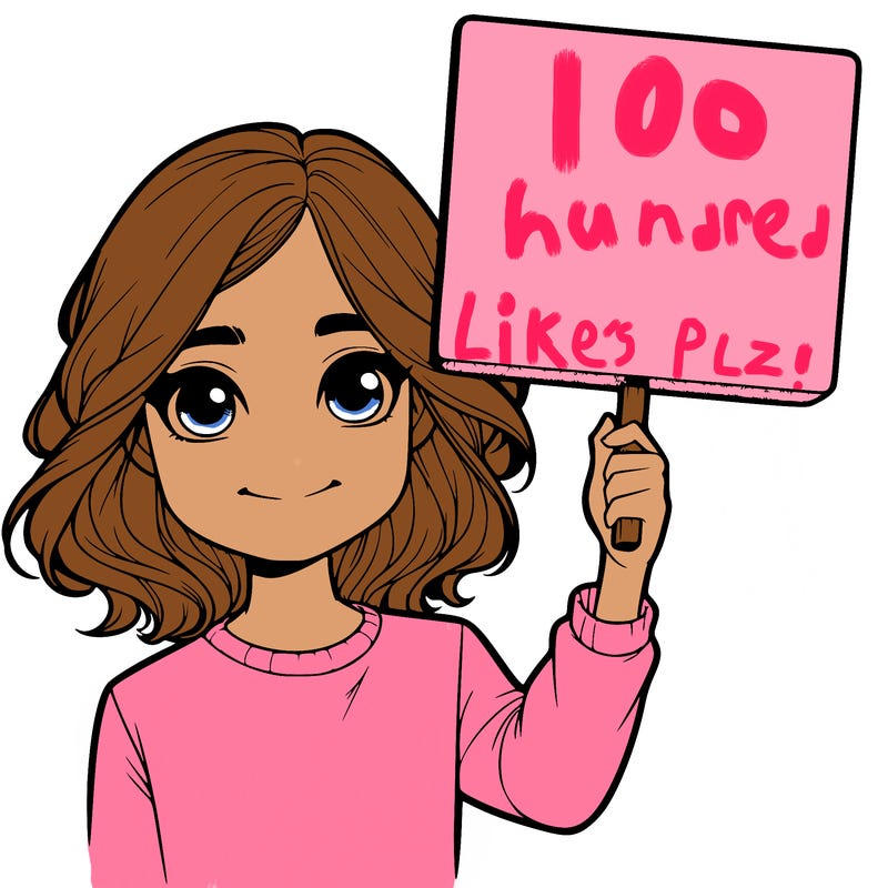 realistic girl holding up a sign