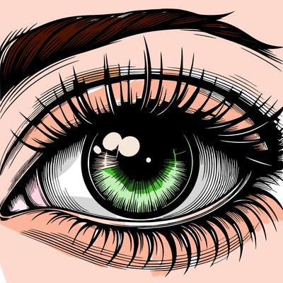 realistic eye