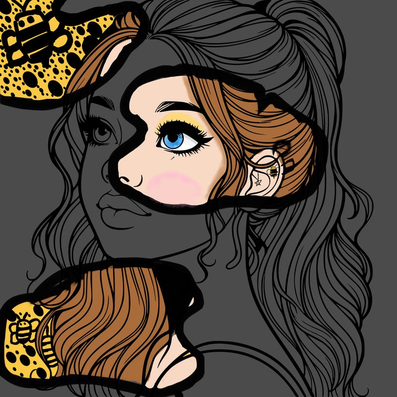 beautiful realistic girl